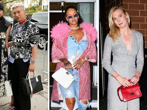 Celebrity Handbag Sightings: Met Gala Prep, Cannes Travel & Resort Shows thumbnail