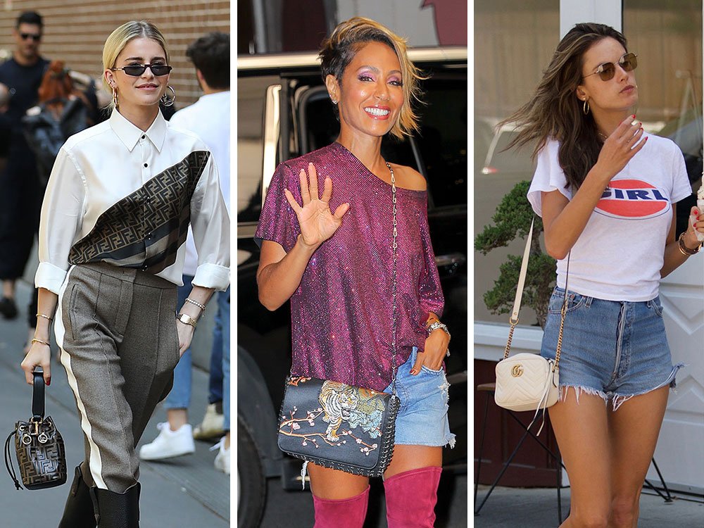 Reference image illustrating Celebrity Handbag Sightings: Milan Fashion Week Men’s and Beyond