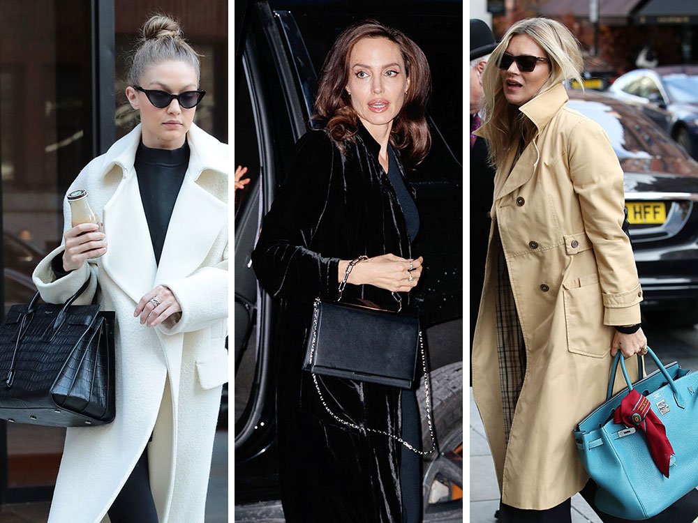 Reference image illustrating Celebrity Handbag Sightings: Mystery Bags, Chanel, Saint Laurent & Coach Spotted on A-Listers