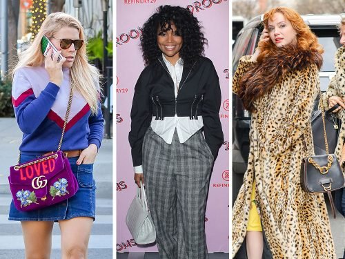 Celebrity Handbag Watch: Croc Exotics, Velvet Clutches, and Box Bags Spotted This Week thumbnail