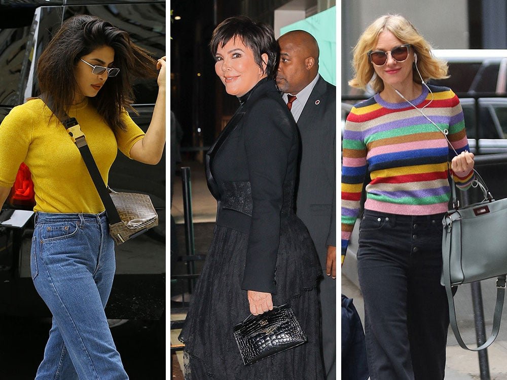 Reference image illustrating Celebrity Handbag Watch: Fendi Leads the Week with Peekaboo and Fanny Pack Sightings