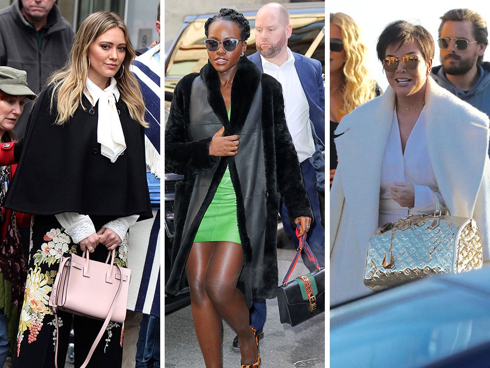 Reference image illustrating Celebrity Handbag Watch: Tod’s, Proenza Schouler & Louis Vuitton Styles Spotted on Stars