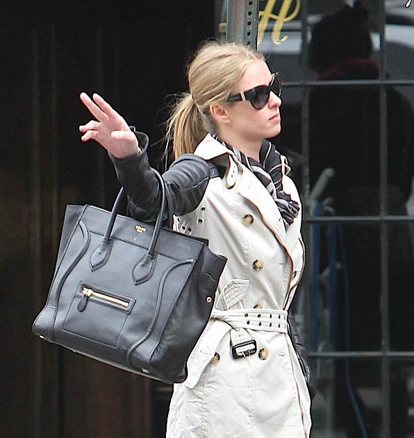Reference image illustrating Celebrity Style Guide: The Celine Luggage Tote Through the Years