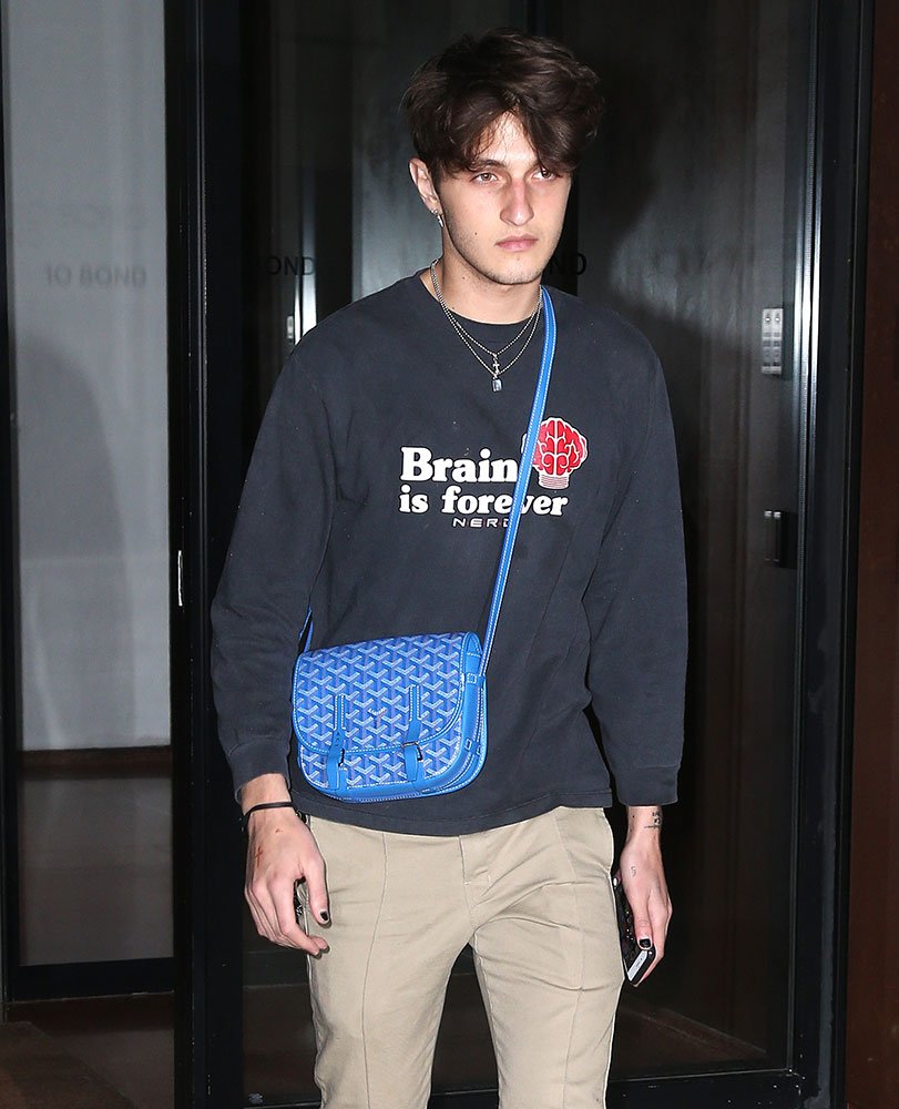 Reference image illustrating Celebrity Travel Bags: MCM, Goyard, Saint Laurent & More Spotted at LAX and NYC