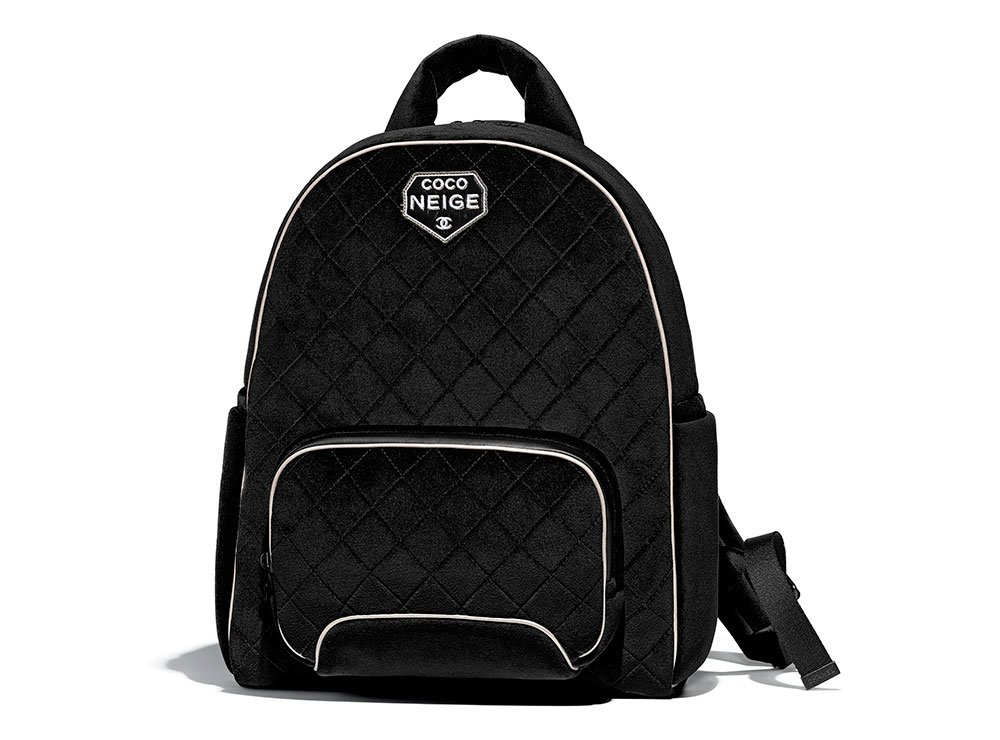 Reference image illustrating Chanel Coco Neige Collection: Ski-Inspired Luxury Handbags and Accessories