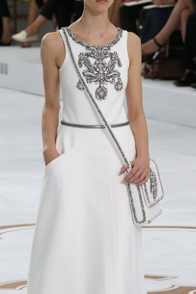 Reference image illustrating Chanel Couture Fall 2014 Bags: A Closer Look at Karl Lagerfeld’s Molded Masterpieces