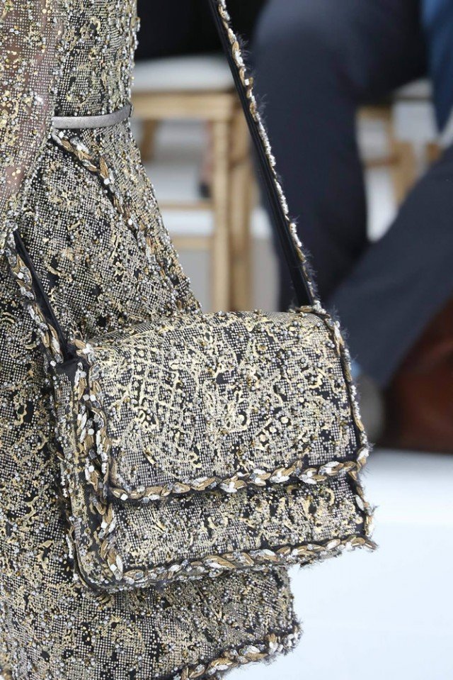 Reference image illustrating Chanel Couture Fall 2014 Bags: A Closer Look at Karl Lagerfeld’s Molded Masterpieces
