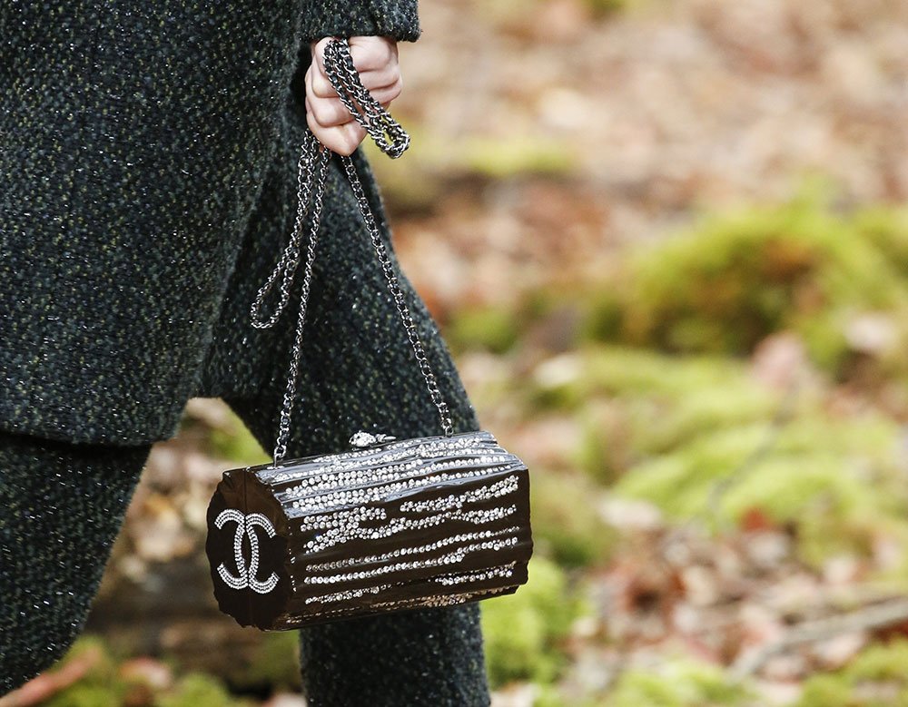 Reference image illustrating Chanel Fall 2018 Introduces the Chanel 31 Bag: A Forest-Inspired Handbag with Three Ways to Wear