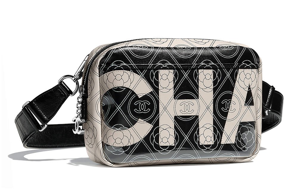 Reference image illustrating Chanel Introduces Its Own Monogram Coated Canvas for Spring 2018 Bags