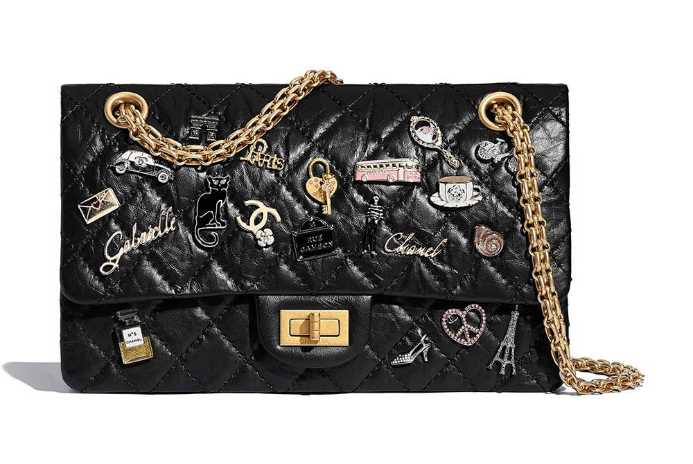 Reference image illustrating Chanel Pre-Collection Spring 2018: Over 100 New Handbags Including Rainbow Boy Bags and Classic Flap Styles