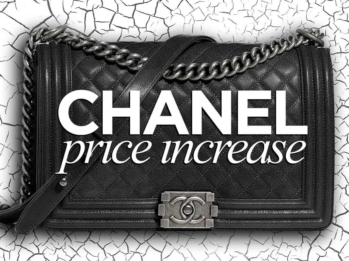 Reference image illustrating Chanel Price Increase November 2018: Classic Flap, Boy Bag & 2.55 Prices Rise