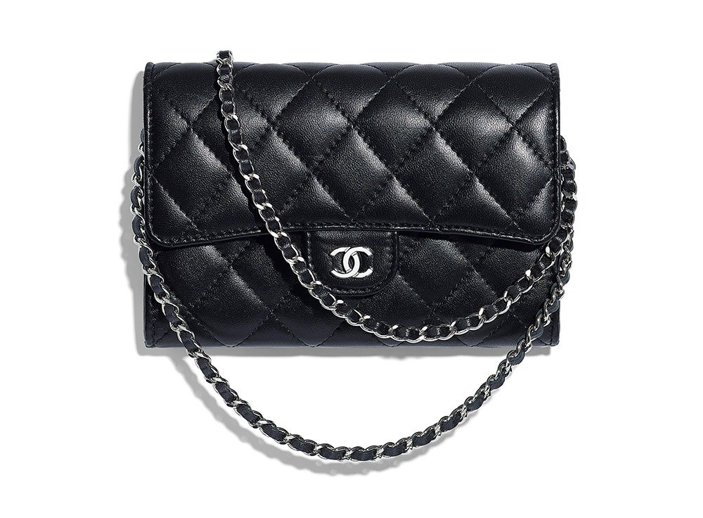 Reference image illustrating Chanel Spring 2018 Accessories: 70 Wallets, WOCs, iPad Cases & More Now in Boutiques