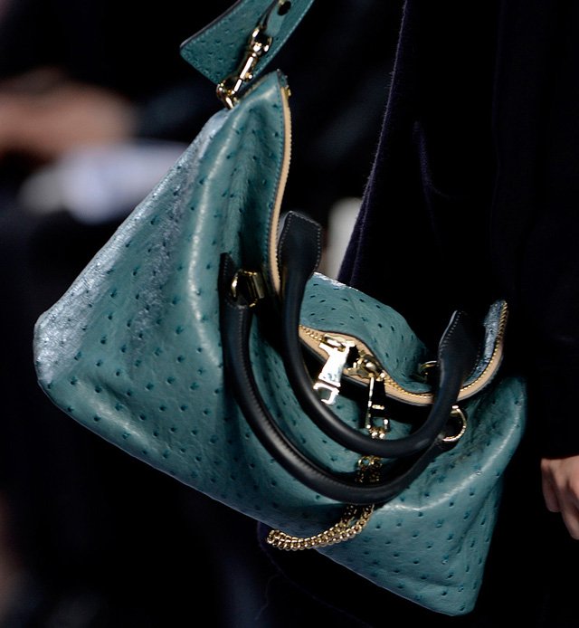 Reference image illustrating Chloé Fall 2013 Handbags: A Masterclass in Tough-Feminine Everyday Totes