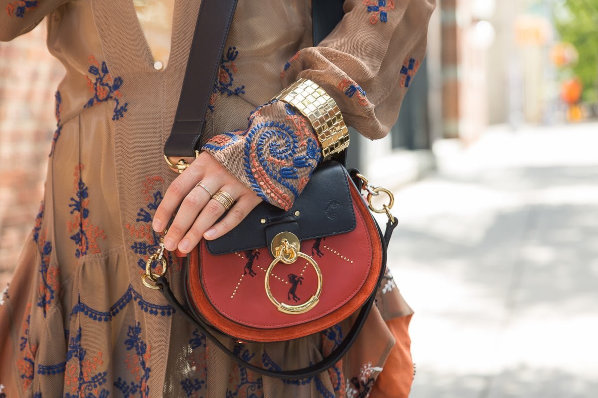 Reference image illustrating Chloé Tess Bag Review: Fall 2018’s Refined New Silhouette Blending Drew and Faye Details