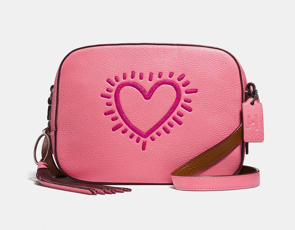 Reference image illustrating Coach x Keith Haring Spring 2018 Capsule: Pop Art Bags, Shoes, and Accessories