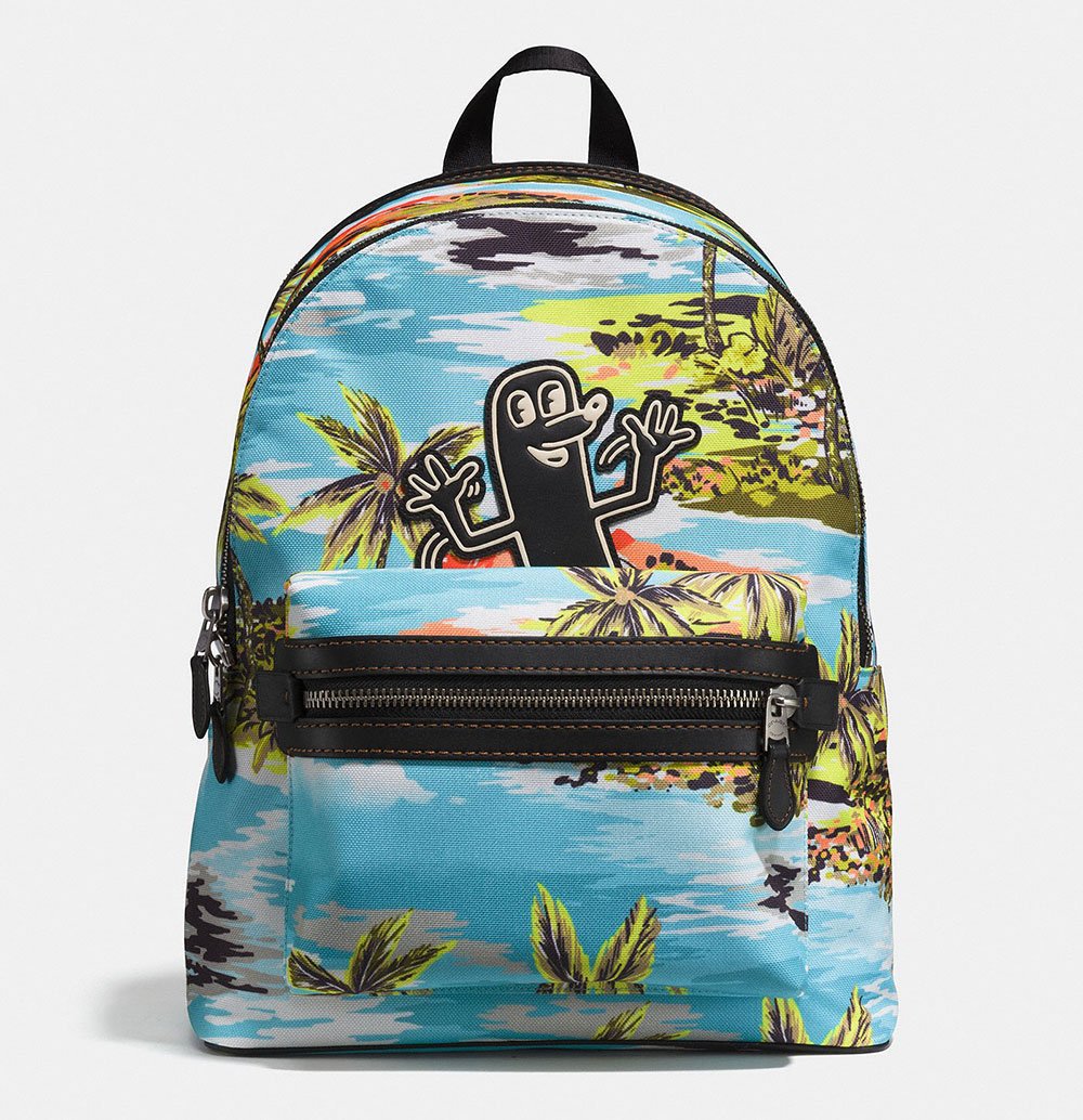 Reference image illustrating Coach x Keith Haring Spring 2018 Capsule: Pop Art Bags, Shoes, and Accessories
