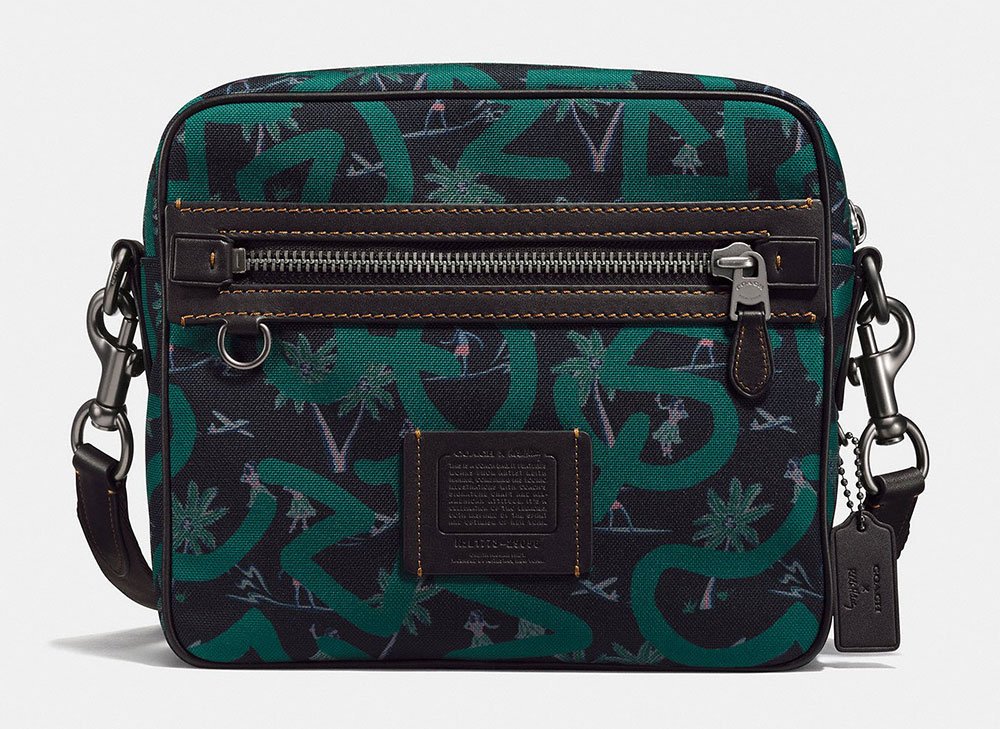 Reference image illustrating Coach x Keith Haring Spring 2018 Capsule: Pop Art Bags, Shoes, and Accessories
