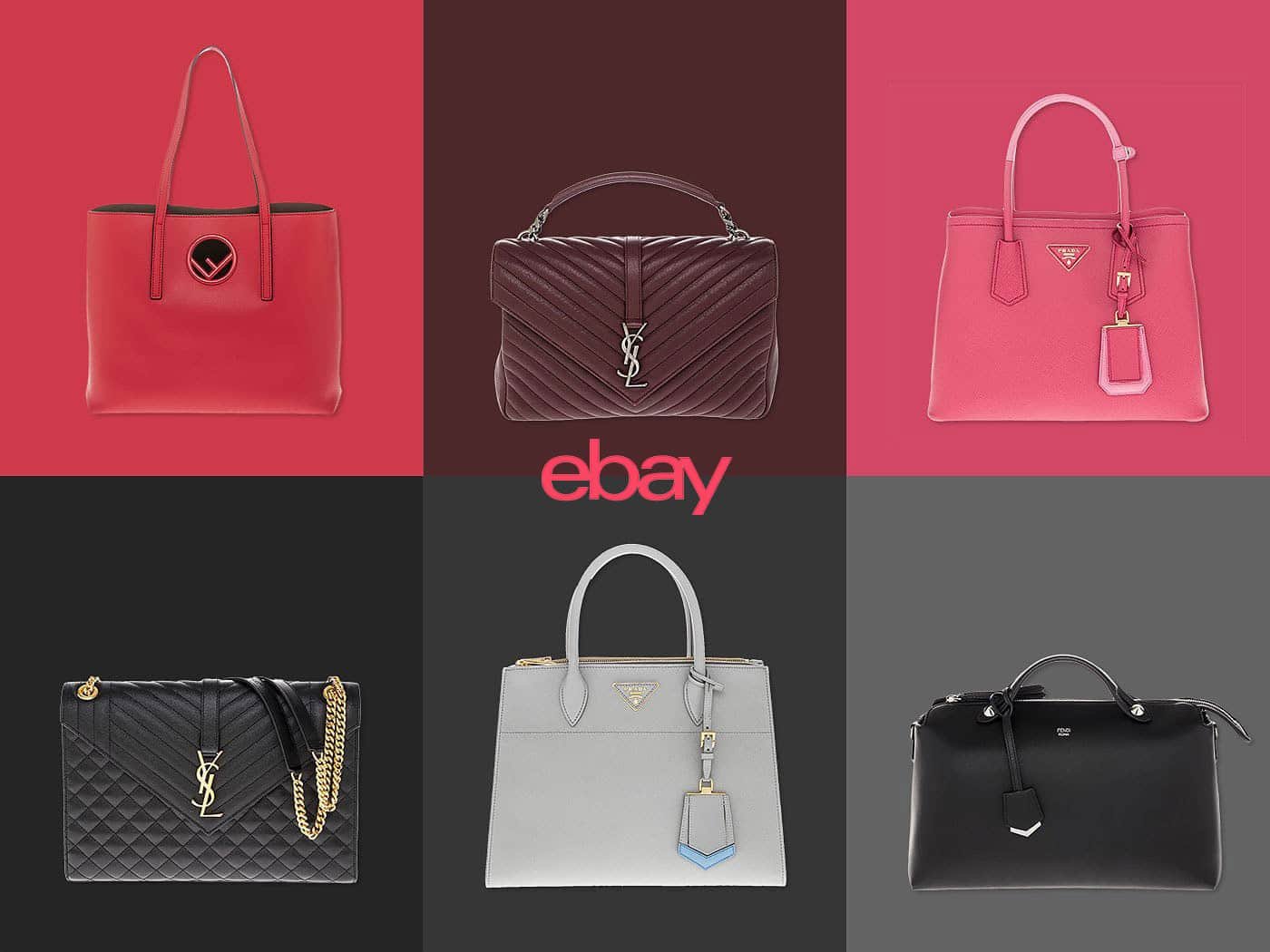 Reference image illustrating Curated eBay Luxury Handbag Picks: Prada, YSL & Fendi at Discounted Prices