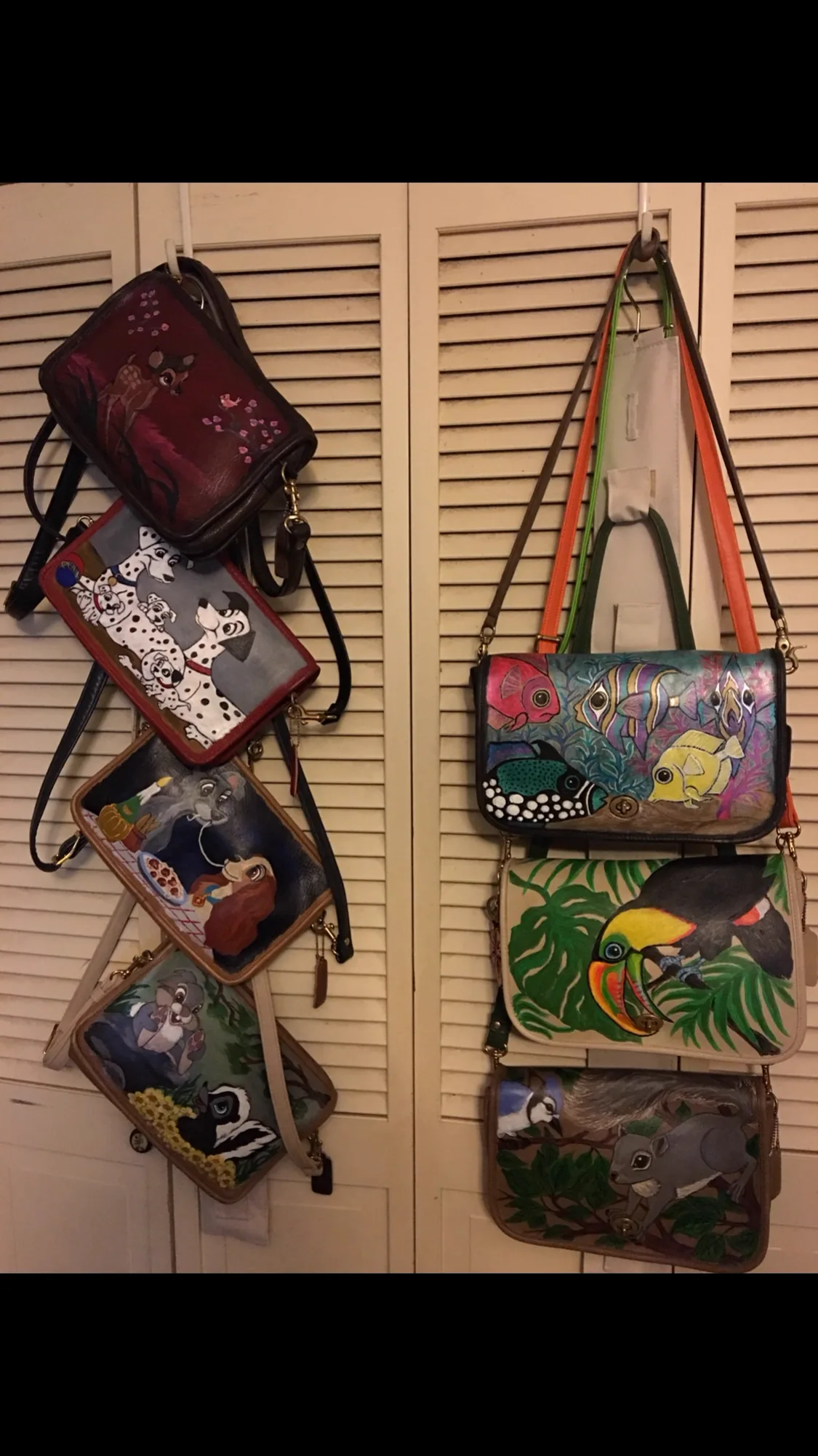 Reference image illustrating Custom-Painted Luxury Handbags: Would You Personalize Your Designer Bag?
