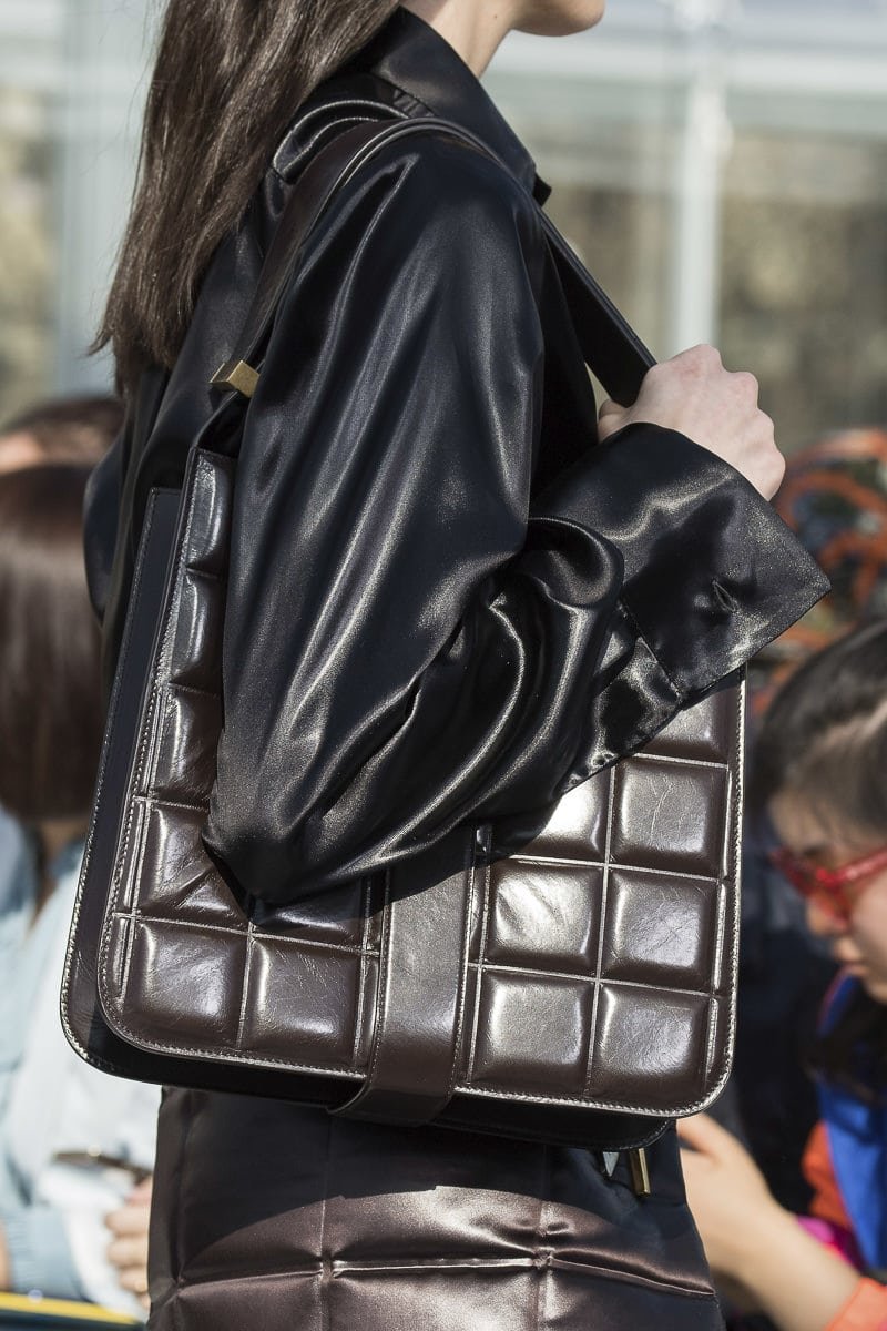 Reference image illustrating Daniel Lee’s Bottega Veneta Fall 2019 Debut: Every Bag from His First Runway Collection