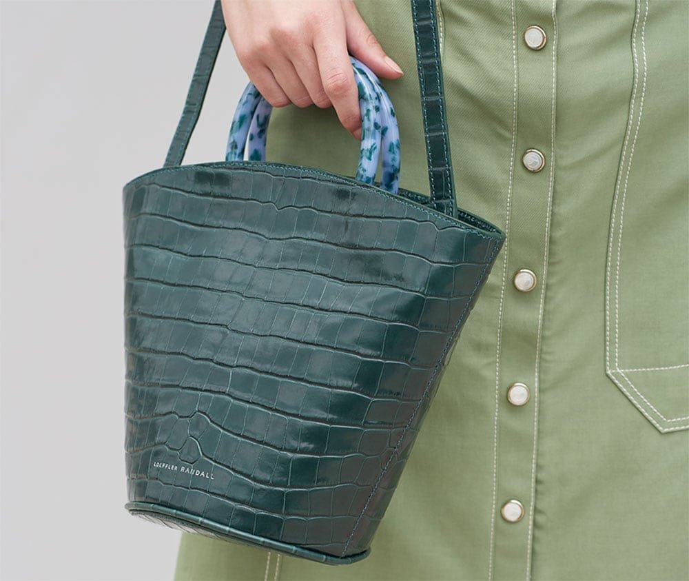 Reference image illustrating Dark Green Handbags for Fall 2018: 11 New Arrivals from Indie and Contemporary Labels