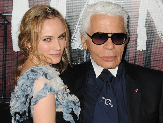 Reference image illustrating Diane Kruger's Designer Bag Collection: A Chanel-Lover's Dream Closet