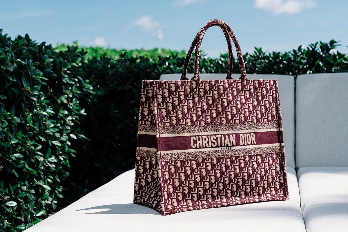 Reference image illustrating Dior Book Tote Review: Craftsmanship, Customization, and Why It’s a Travel Favorite