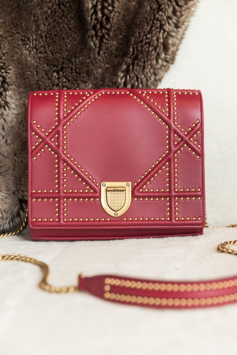 Reference image illustrating Dior Diorama Wallet on Chain Review: Two Mini Bags for Day to Night Wear