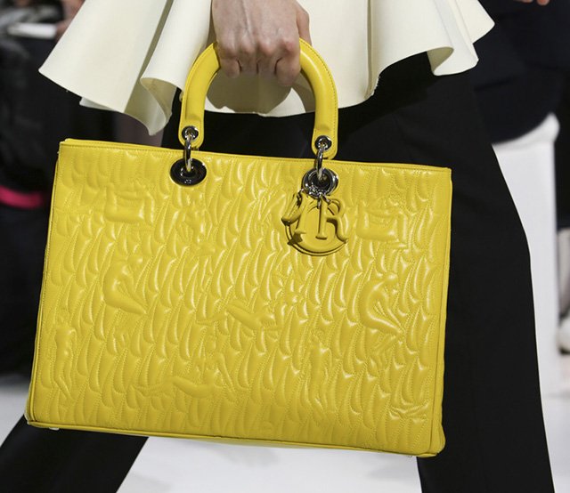 Reference image illustrating Dior Fall 2014 Handbags: Raf Simons’ Minimalist Masterpieces with Jeweled Clutches