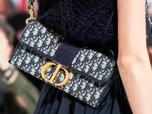 Dior Fall 2019 Runway Bags: Logo Mania Meets 90s Grunge thumbnail