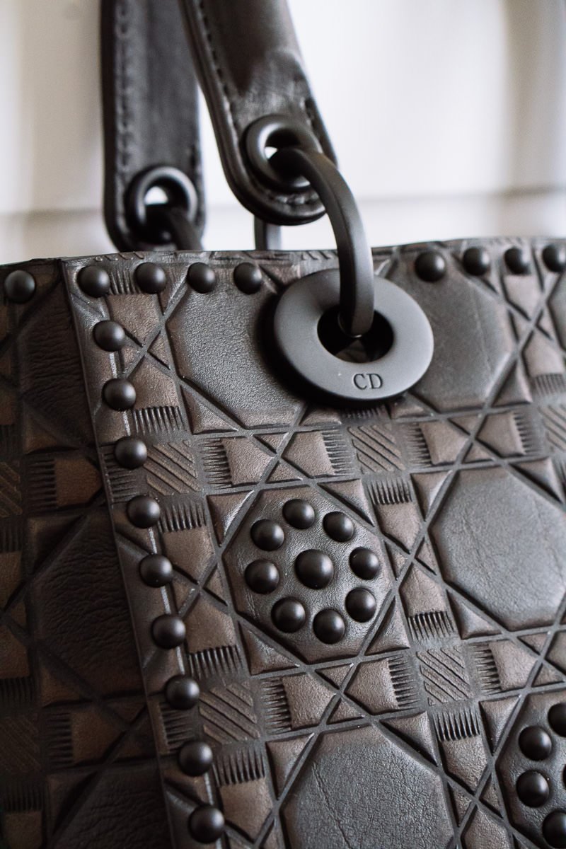 Reference image illustrating Dior Pre-Fall 2018 Matte Black Bags: A Chic Alternative to Classic Black Handbags