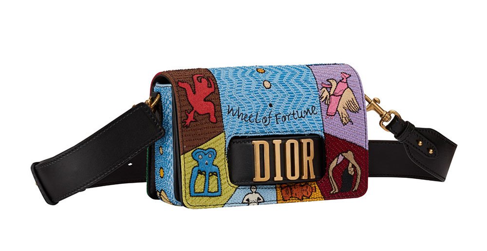 Reference image illustrating Dior Resort 2018 Tarot Bags Land at Bergdorf Goodman: A Closer Look at the Motherpeace Collection