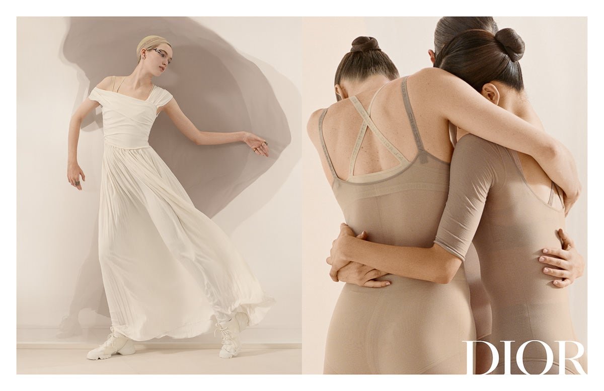 Reference image illustrating Dior Spring 2019 Campaign: The Saddle Bag Takes Center Stage in a Dance-Inspired Vision