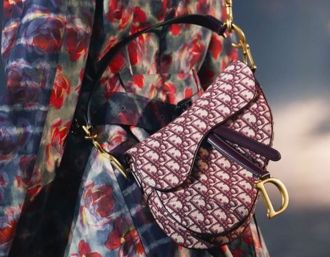 Dior Spring 2019 Handbags: Fabric Takes Center Stage with Logo Jacquard and Saddle Belt Bags thumbnail
