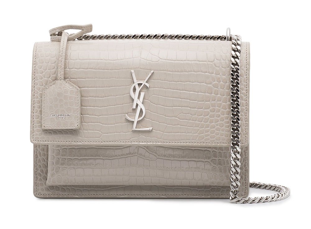 Reference image illustrating Embossed Crocodile Handbags: The Trend That Works at Every Price Point