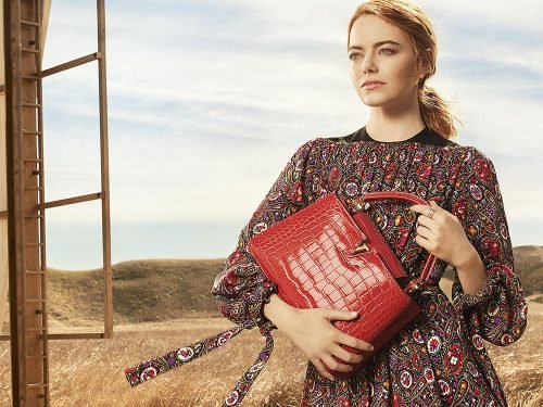 Emma Stone Stars in Louis Vuitton’s Capucines Bag Campaign: A Desert Dream cover image