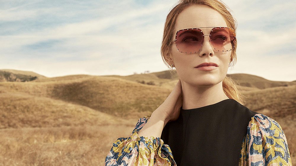 Reference image illustrating Emma Stone Stars in Louis Vuitton’s Capucines Bag Campaign: A Desert Dream