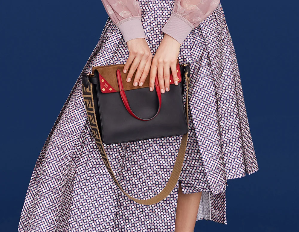Reference image illustrating Fendi Flip Bag Debuts in Resort 2019: A New Era of Versatile Luxury Handbags