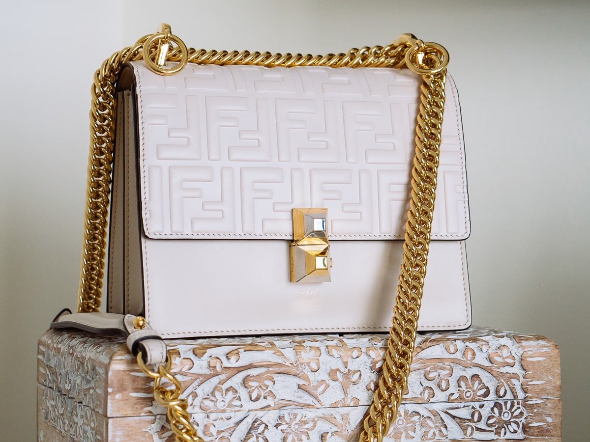 Reference image illustrating Fendi Small Kan I Shoulder Bag: What Fits Inside and How to Pack It