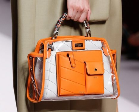 Fendi Spring 2019 Runway Bags: Embossed Leather Logos and Utility Pockets Take Center Stage thumbnail