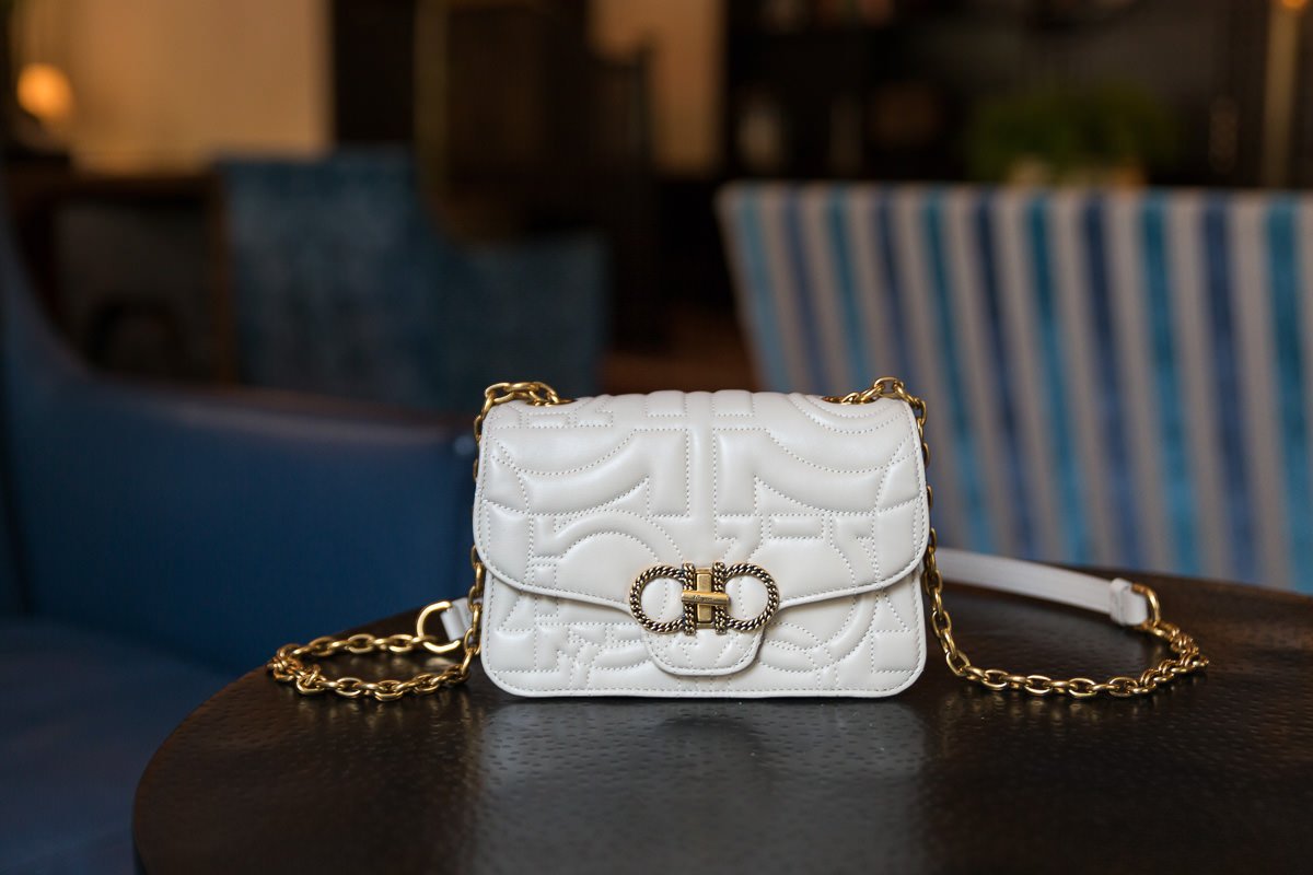 Reference image illustrating Ferragamo Quilted Gancini Mini Bag: The Perfect Summer Party Accessory