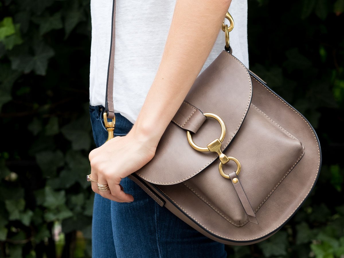 Reference image illustrating Frye’s Best Fall Handbags: Ilana Saddle, Harness Backpack & More for Everyday Luxury