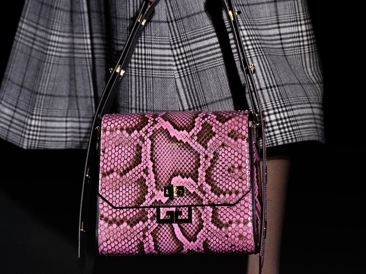 Reference image illustrating Givenchy Eden Bag Debuts on the Fall 2019 Runway: First Look at the New It-Bag