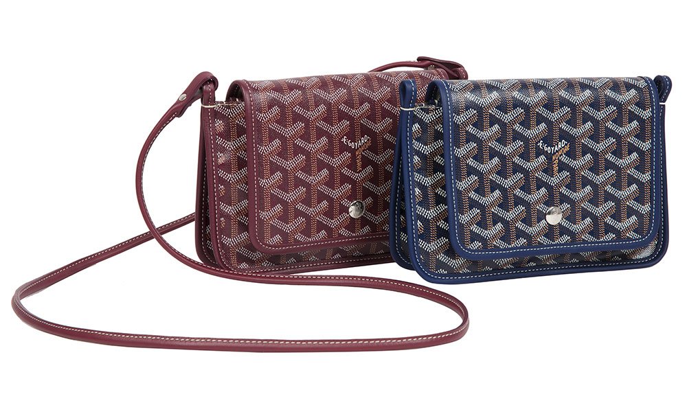 Reference image illustrating Goyard Spring 2018: Three New Handbag Designs Including the Minaudière, Plumet Wallet, and Poitiers Tote
