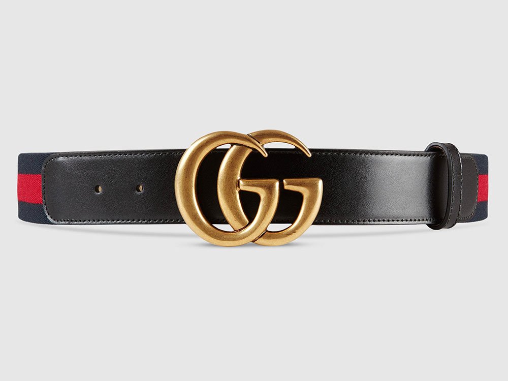 Reference image illustrating Gucci Leads the Logo Belt Revival: The Designer Belts Every Handbag Lover Needs Now
