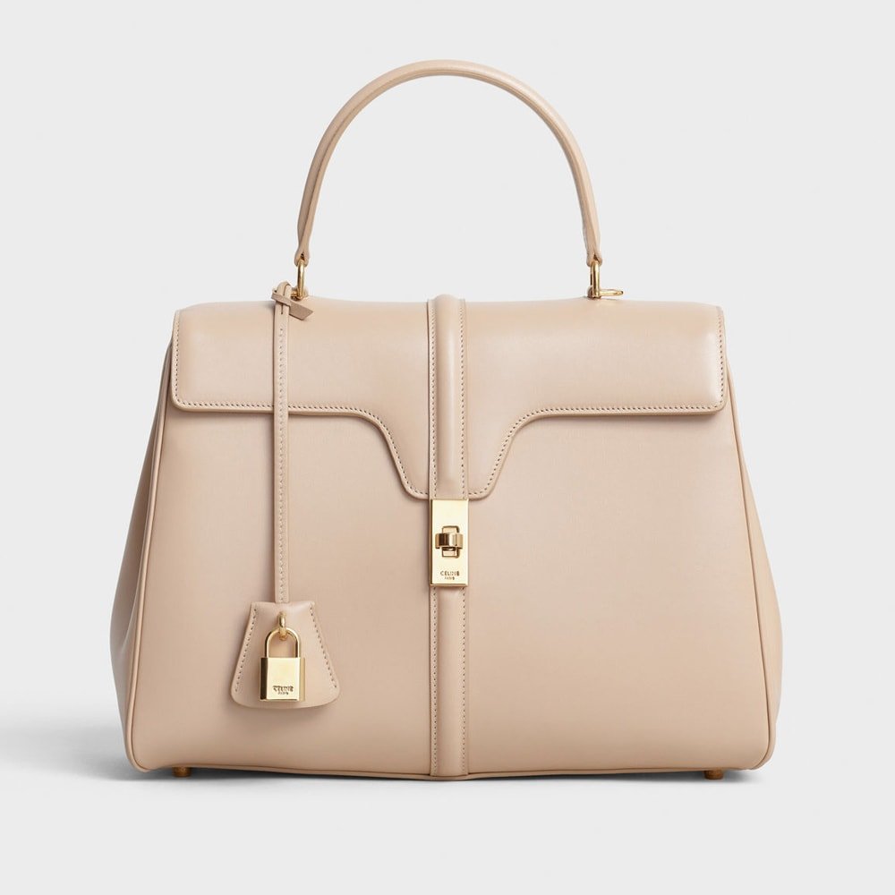 Reference image illustrating Hedi Slimane’s First Celine SS19 Bags: Full Gallery of the 16, C Bag, Triomphe & More