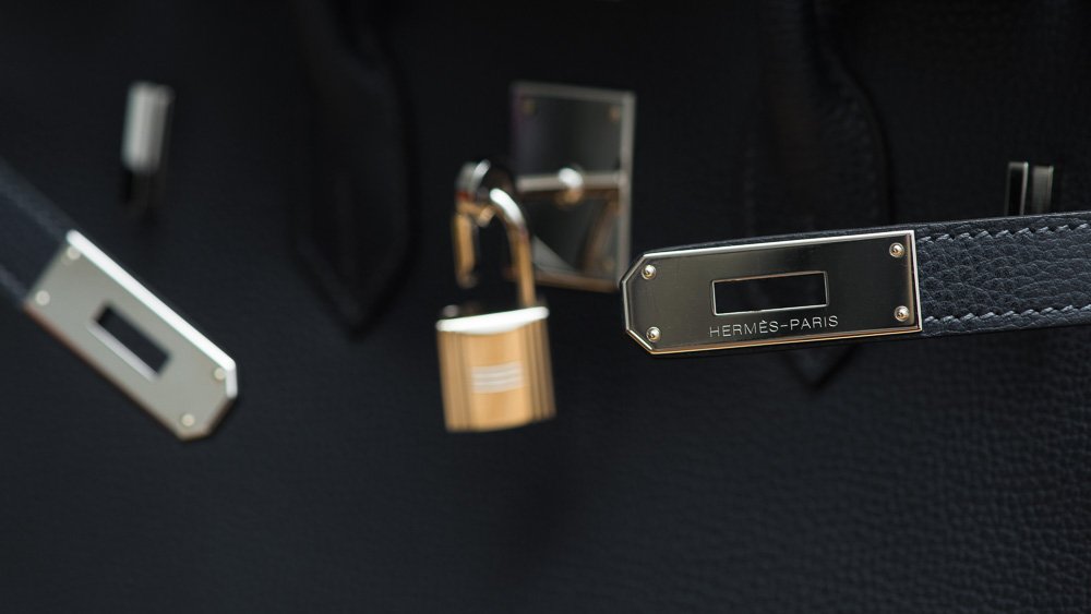 Reference image illustrating Hermès 35cm Birkin in Clemence Leather: An Honest Long-Term Review