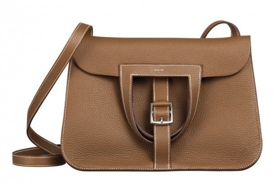 Hermès Halzan Bag: A Modern Four-Way Design in Clemence Leather thumbnail
