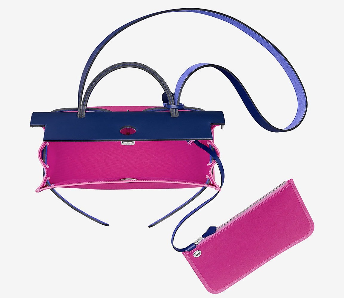 Reference image illustrating Hermès Herbag Zip Gets a Fresh Spotlight: New Colors and Online Availability