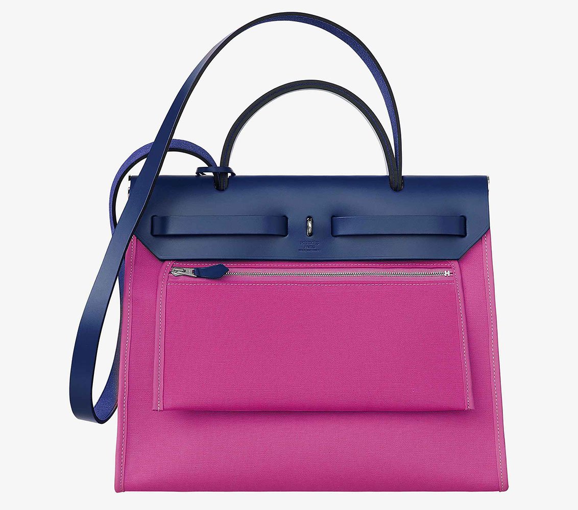 Reference image illustrating Hermès Herbag Zip Gets a Fresh Spotlight: New Colors and Online Availability